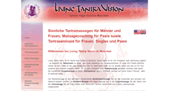 Desktop Screenshot of living-tantra-vision.de
